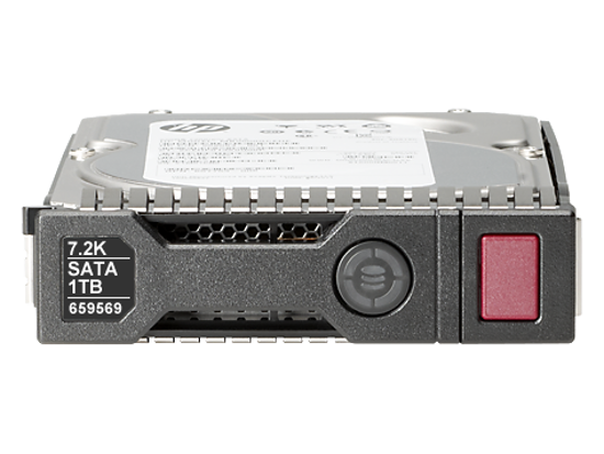 Picture of HP 1TB 6G SATA 7.2K rpm LFF (3.5-inch) Non-hot plug Midline Hard Drive 659337-B21 659569-001
