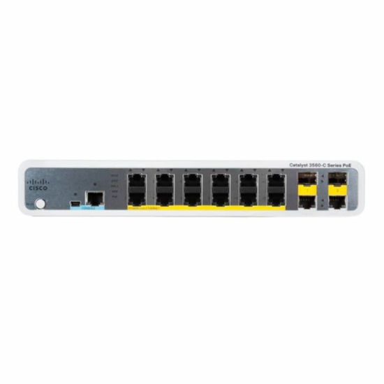 Picture of Cisco Catalyst 3560C-12PC-S WS-C3560C-12PC-S Switch
