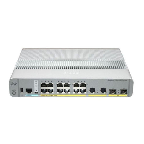 Picture of Cisco Catalyst 3560CX-8PC-S WS-C3560CX-8PC-S Switch