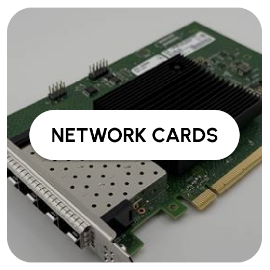 Picture of Network Cards & HBA's for HPE DL320 Gen11